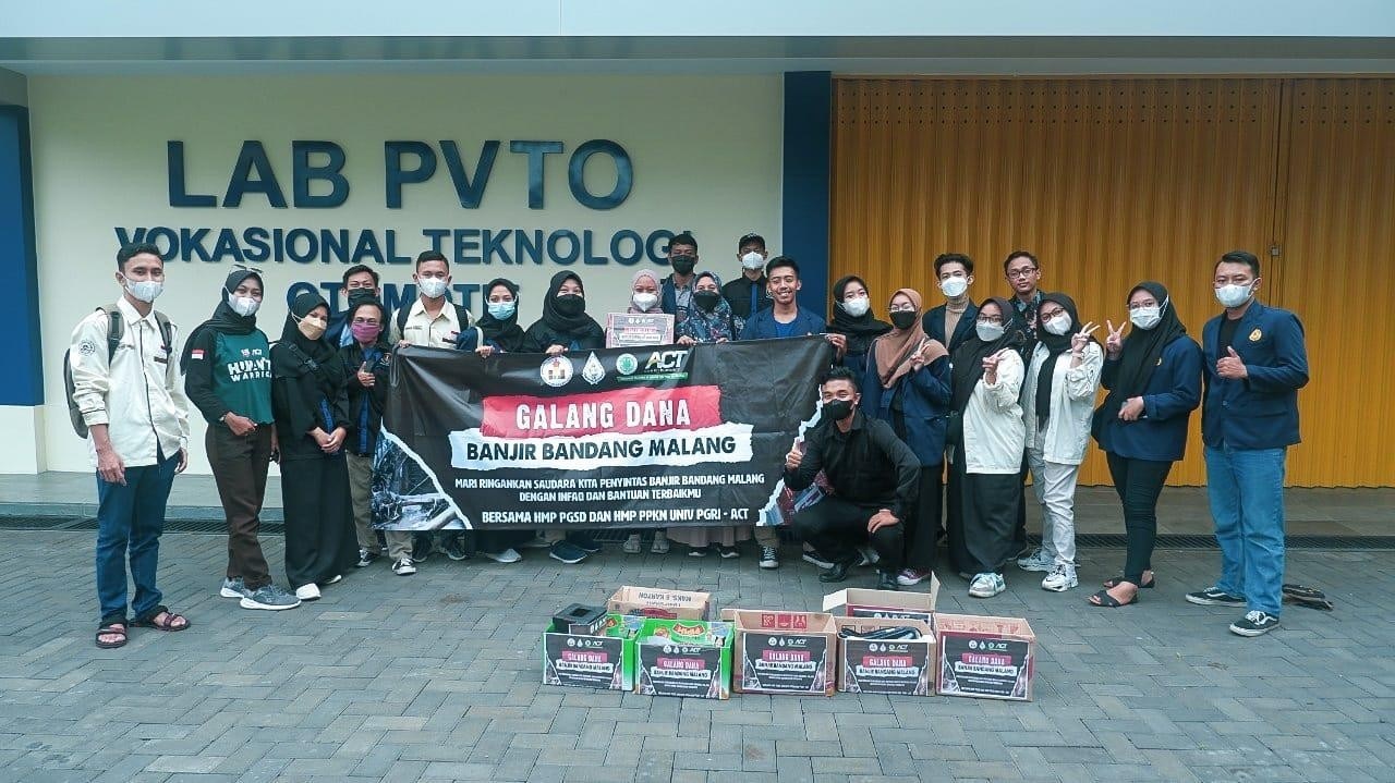 Aliansi Mahasiswa PGSD dan PPKN UPY Gelar Aksi Galang Dana Peduli Malang