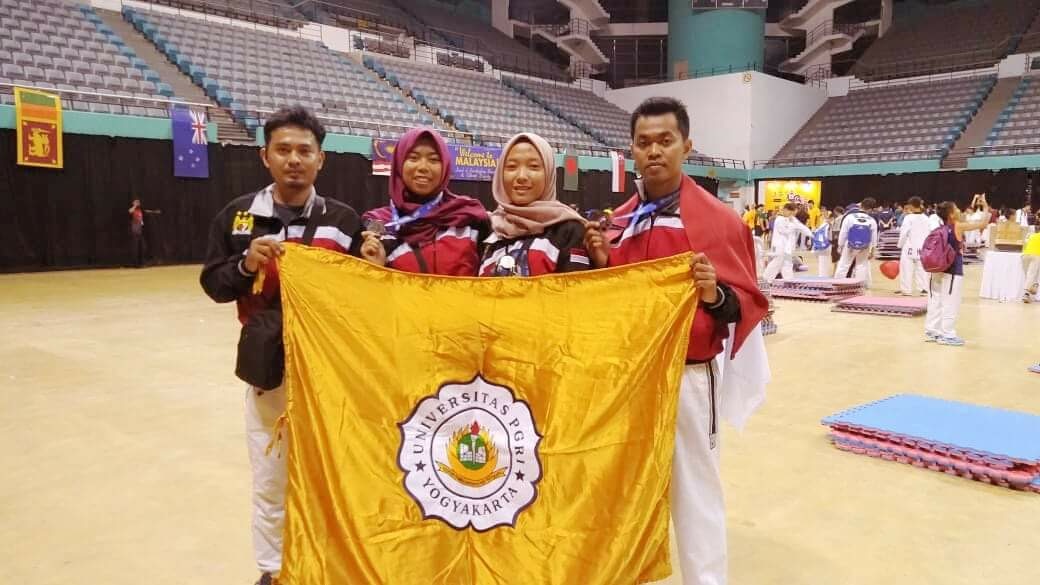 Mahasiswa UPY Kembali Meraih Prestasi Internasional di Classic International Malaysia Open Taekwondo Championship 2018