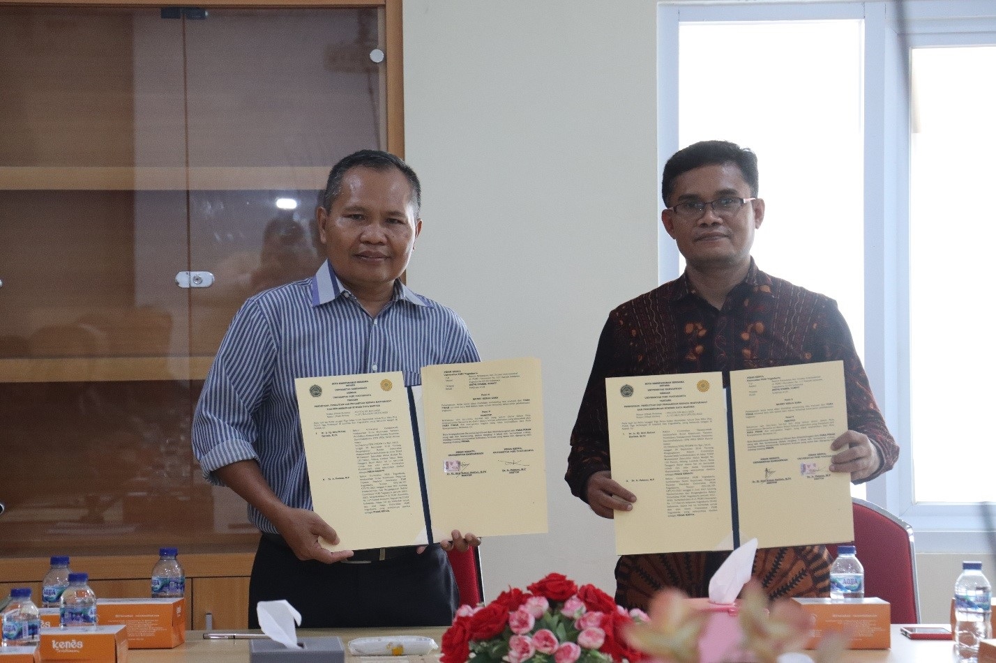 PENANDATANGAN MOU DAN PENERIMAAN MAHASISWA STUDENT EXCHANGE UNIVERSITAS HAMZANWADI