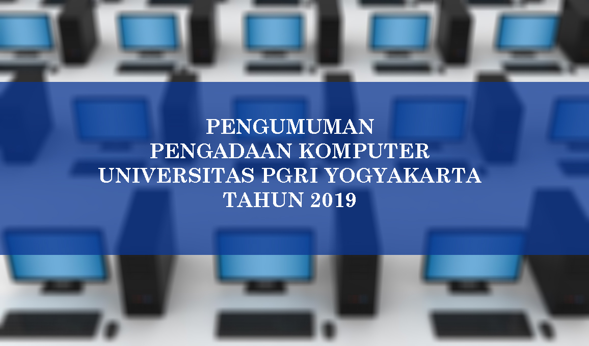 PENGUMUMAN PENGADAAN BARANG FEB-2019