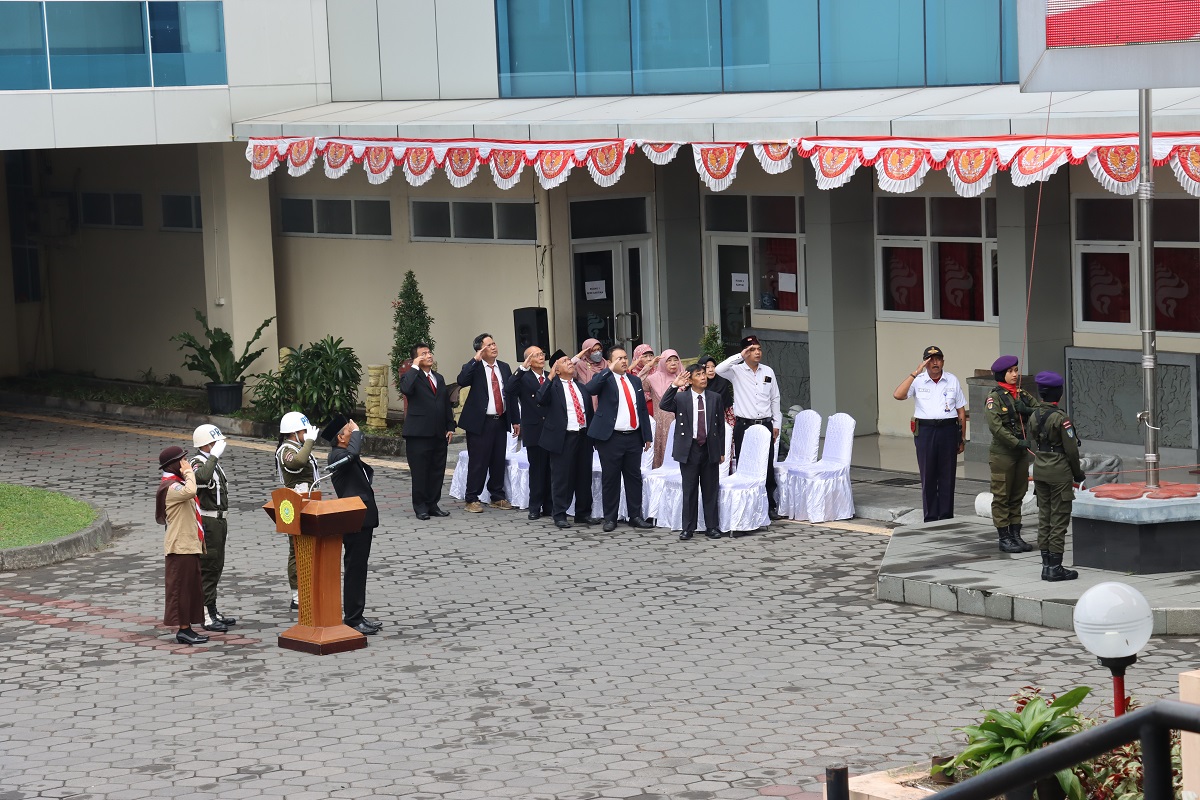 Peringati Kemerdekaan RI ke-78, UPY adakan Upacara Bendera