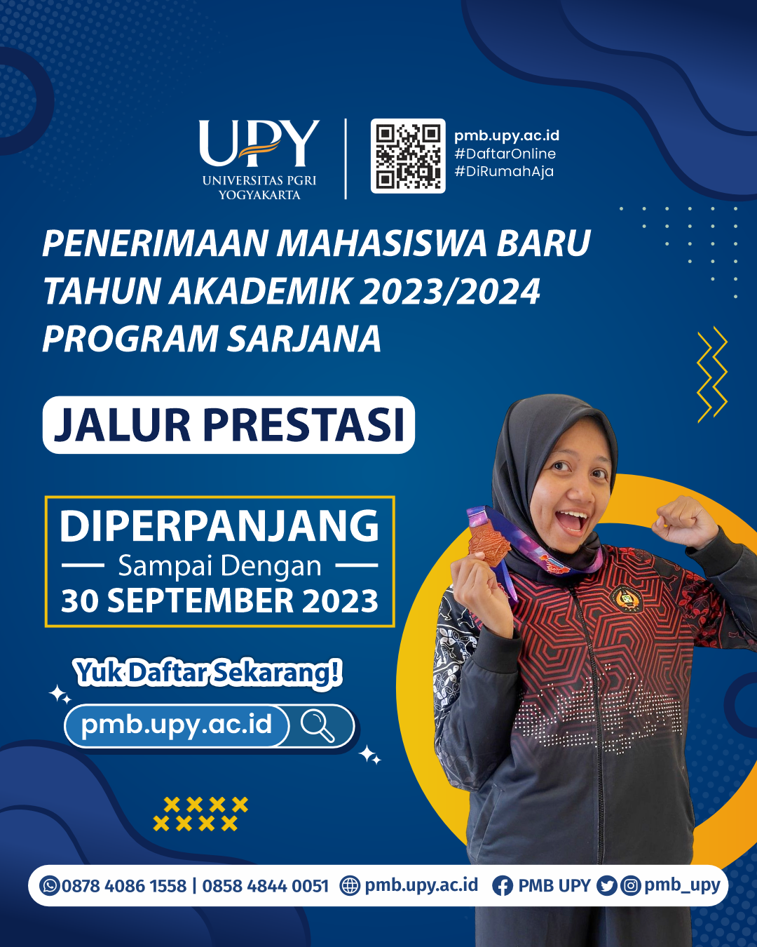 Perpanjangan Jalur Prestasi: Peluang Emas untuk Calon Mahasiswa Baru Universitas PGRI Yogyakarta