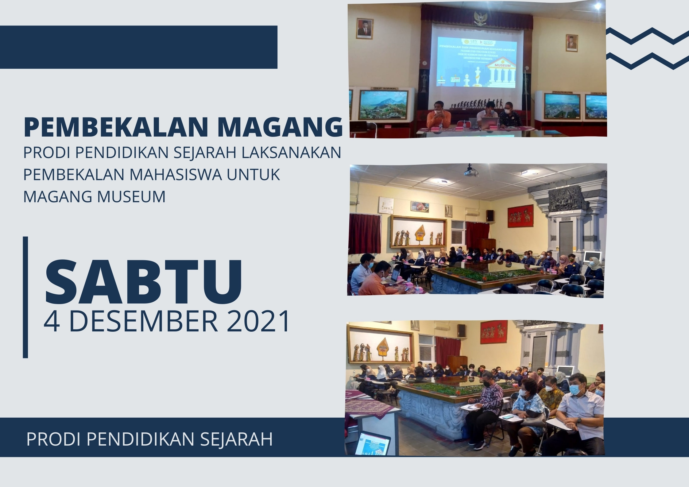 Prodi Pendidikan Sejarah UPY Laksanakan Pembekalan Magang Mahasiswa