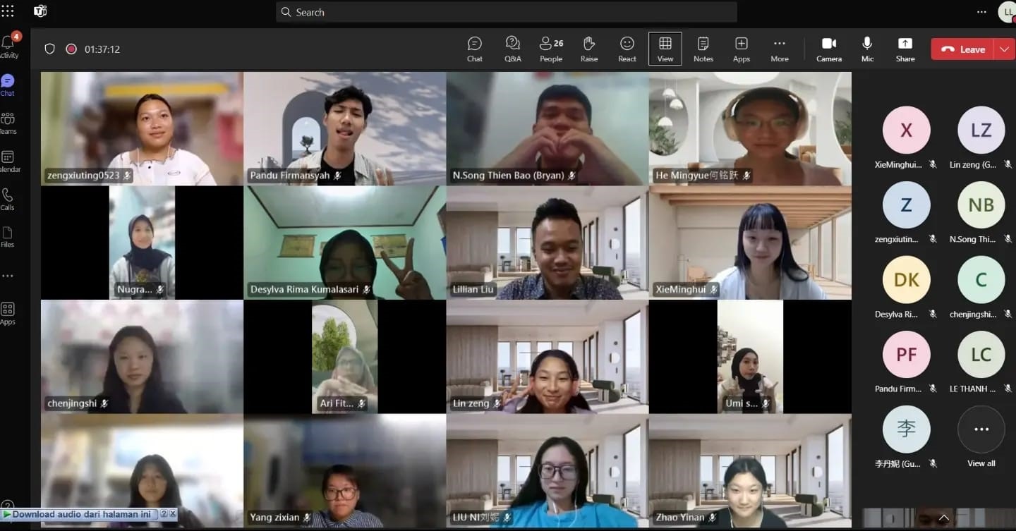Implementation of UPY Collaboration with ACAPHEI in Global Class Activities