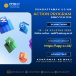 PENGUMUMAN PENDAFTARAN UJIAN ACTION PROGRAM PERIODE III Th 2026
