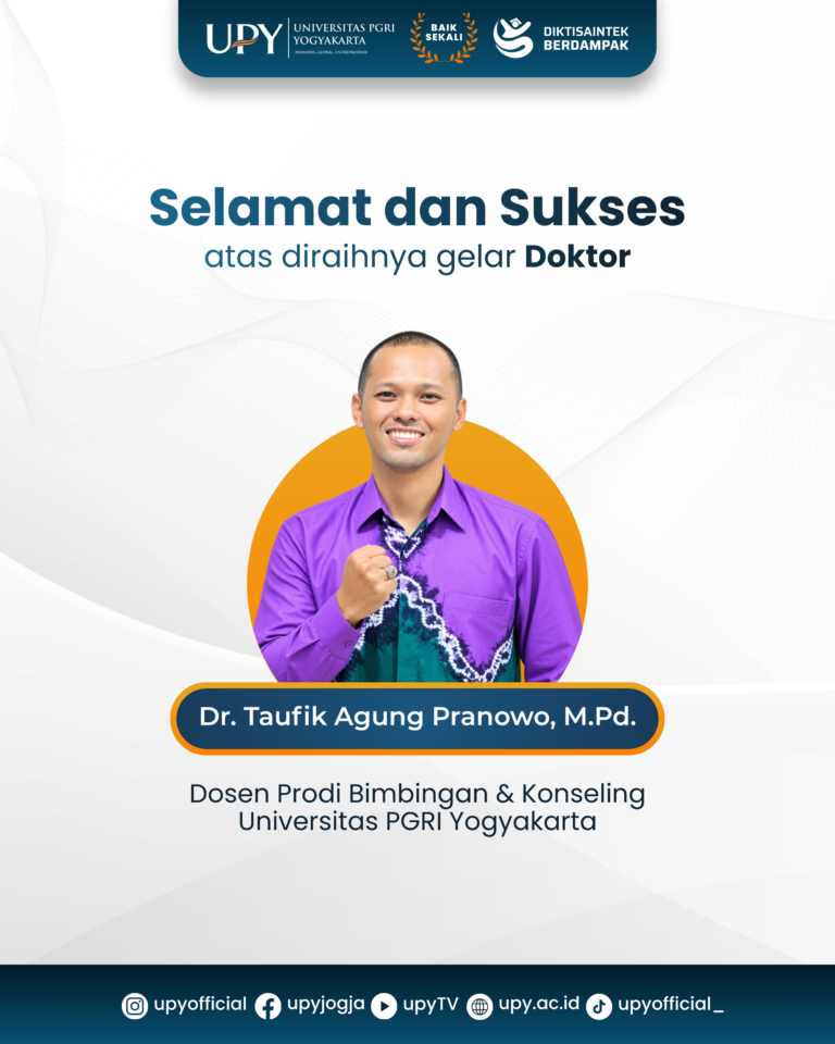 Dosen BK UPY Raih Gelar Doktor, Perkuat SDM Akademik Kampus