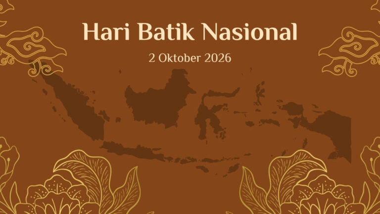 Hari Batik Nasional 2026: Merawat Warisan, Merangkai Identitas, Menghidupkan Kreativitas Generasi Muda